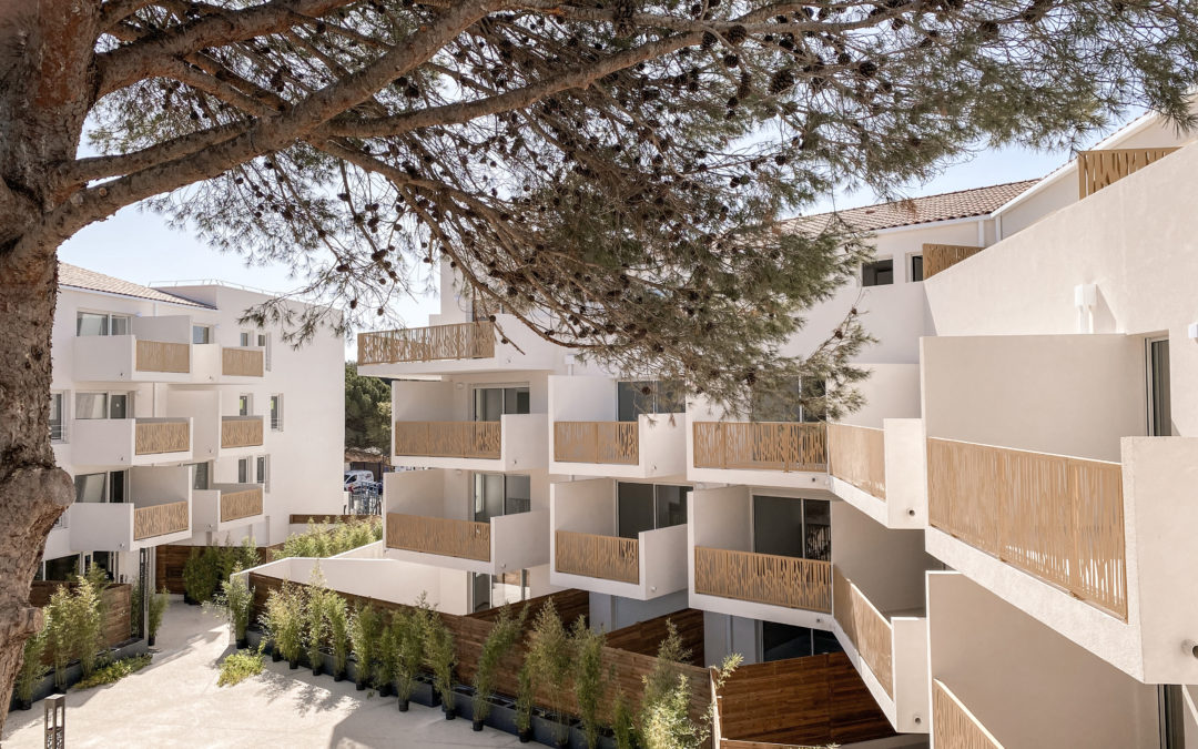 Programme immobilier neuf - livraison - Résidence L'Écrin Bleu - balaruc-les-bains
