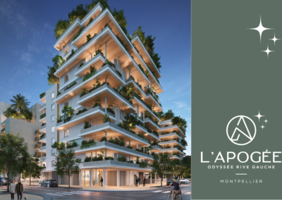 Odyssée Rive Gauche / L'APOGÉE - Montpellier - Port Marianne - 34 - Immobilier neuf