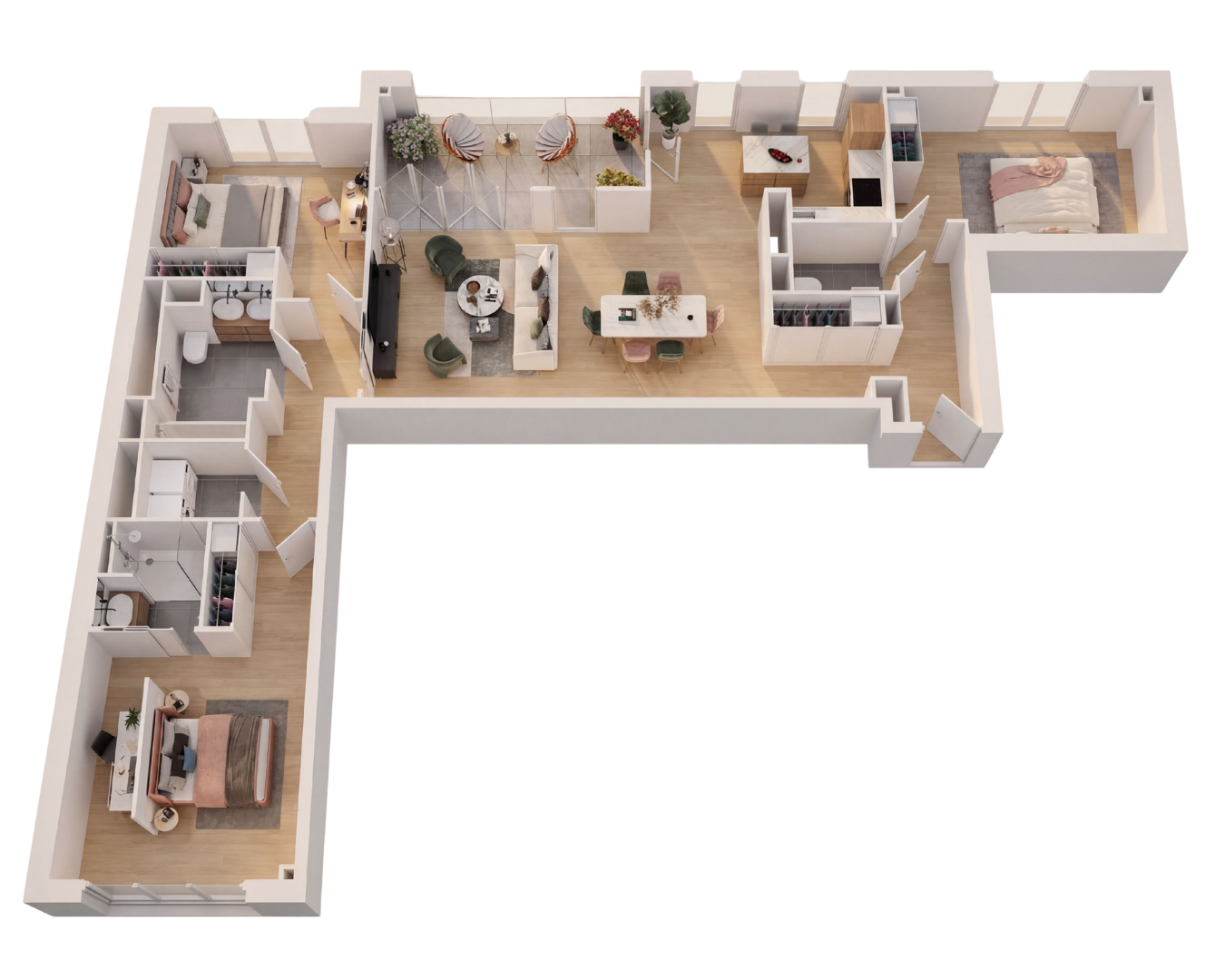 502 Appartement neuf à vendre Boulogne Billancourt T4